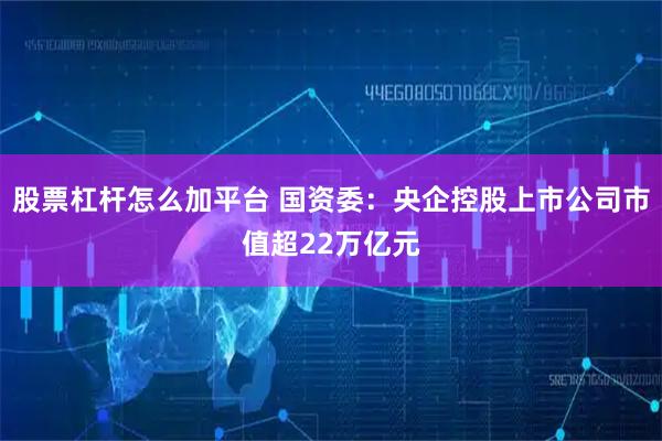 股票杠杆怎么加平台 国资委：央企控股上市公司市值超22万亿元